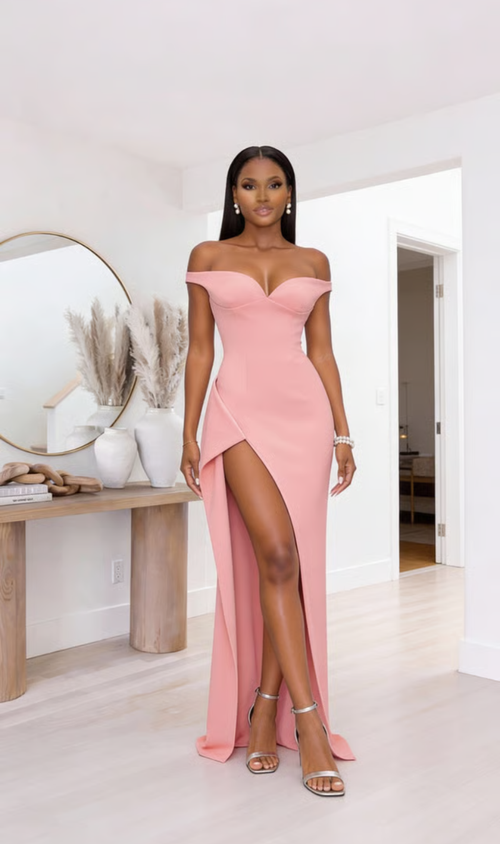 Camila Peach -Pink  Dress