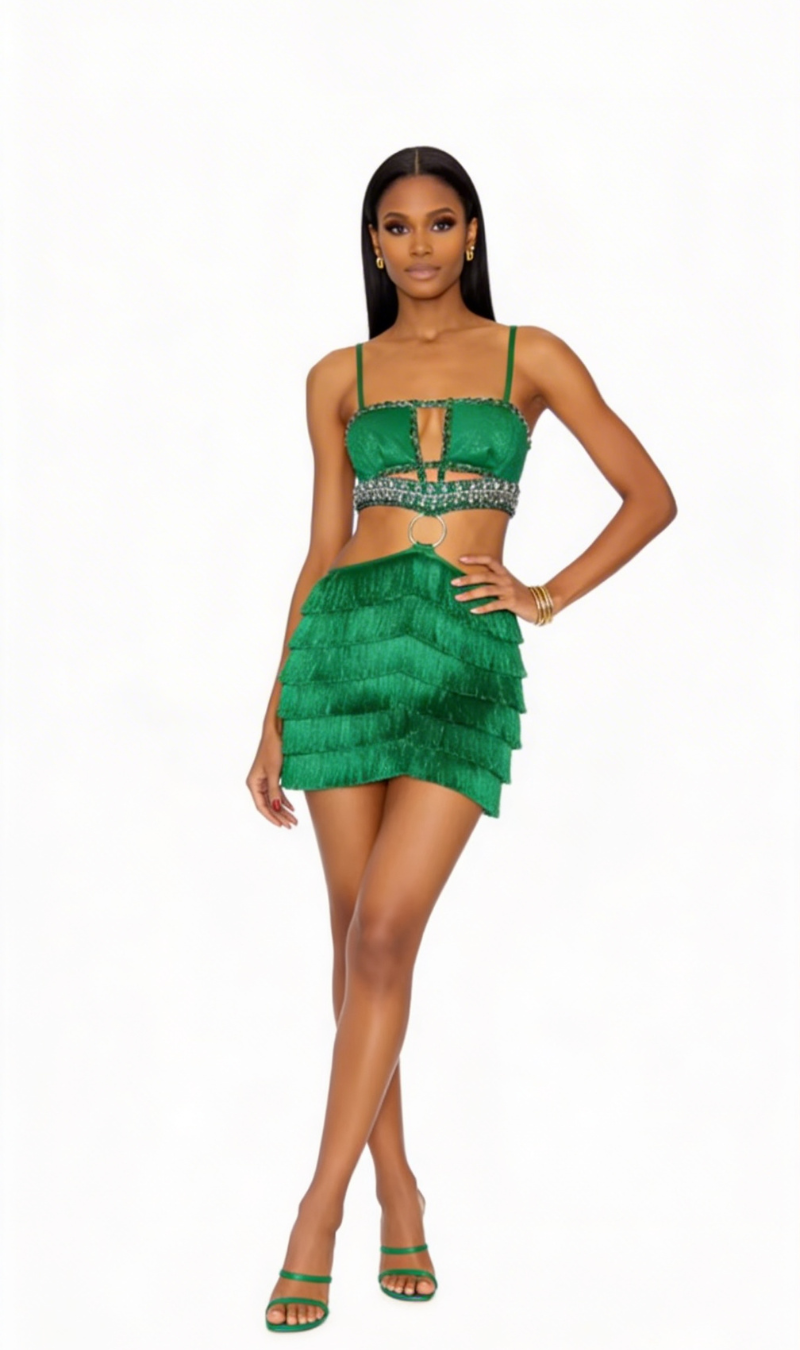 Bella Fringe Dress