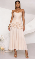 Valencia Ruffle Midi